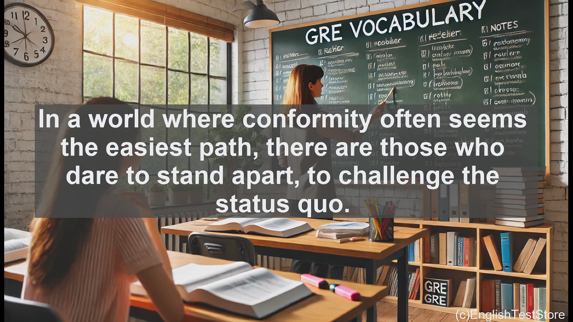 'Video thumbnail for GRE Vocabulary Lesson: Exploring the Power of Dissent - Understanding the Dissident'