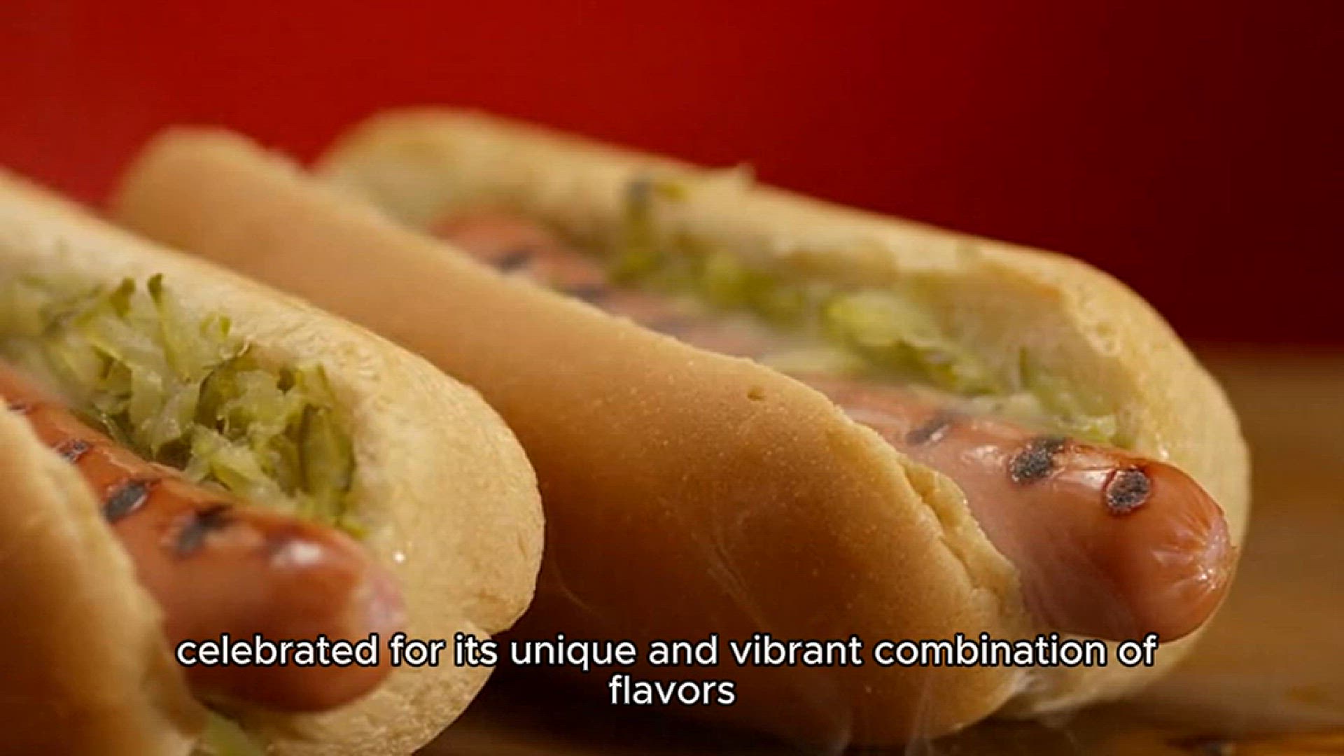Video thumbnail for Chicago-Style Hot Dog