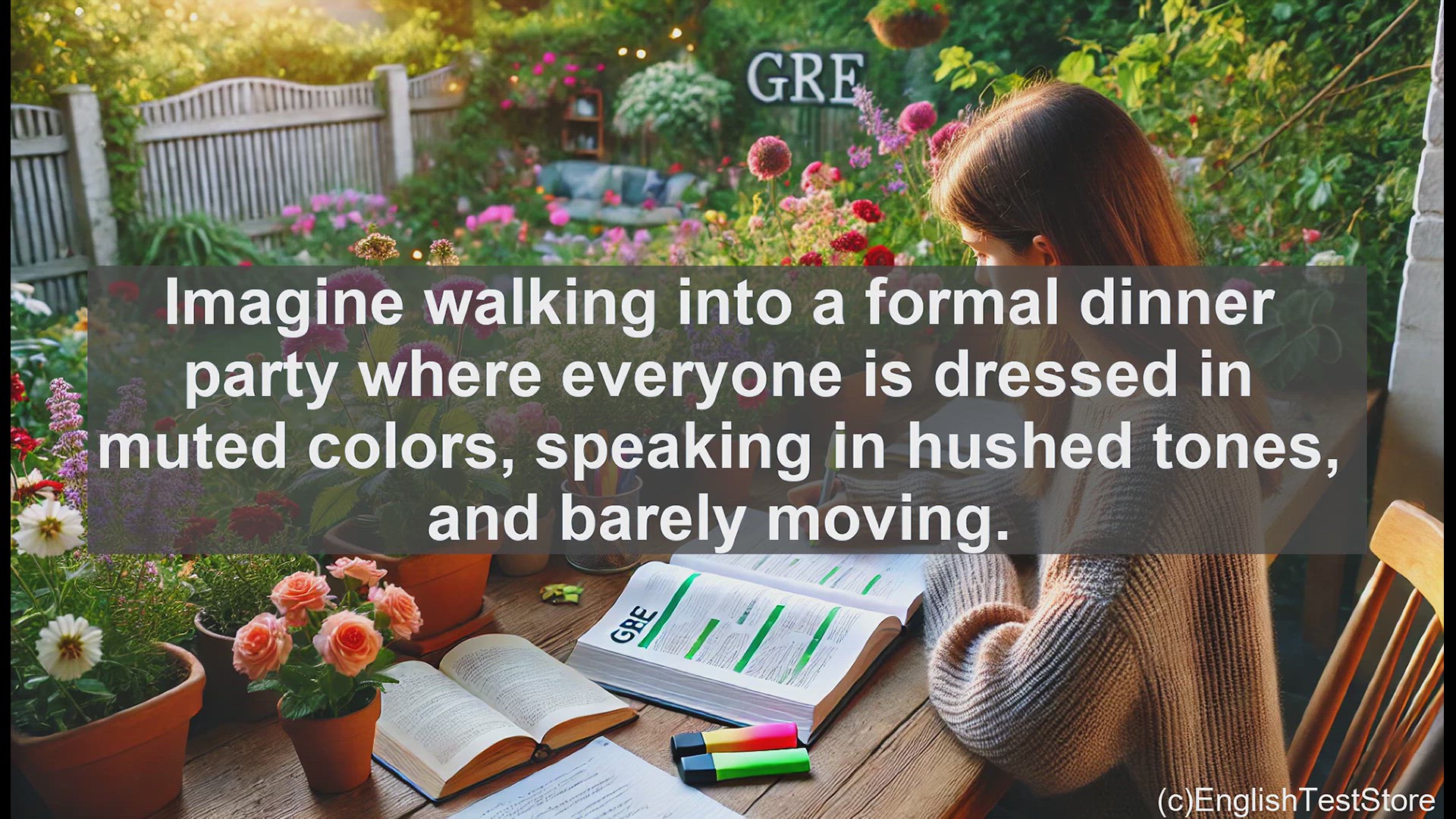 'Video thumbnail for GRE Vocabulary Lesson: Mastering the Nuanced Word 'Staid''