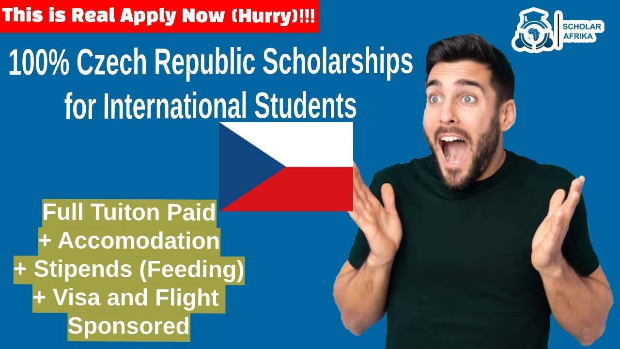 Video thumbnail for Czech Republic Scholarships for International Students 2025
