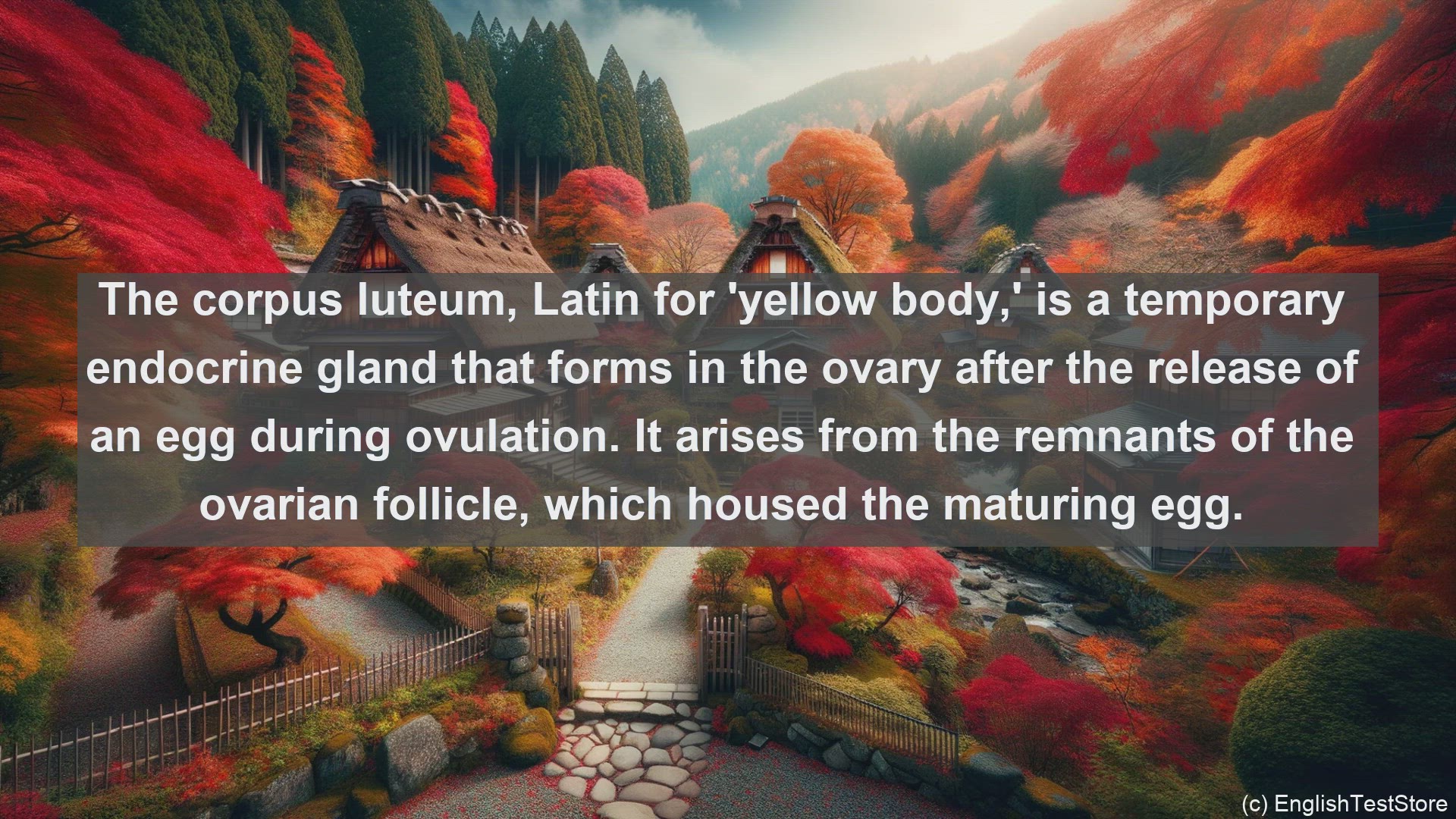 'Video thumbnail for Corpus luteum in science  definition and examples'