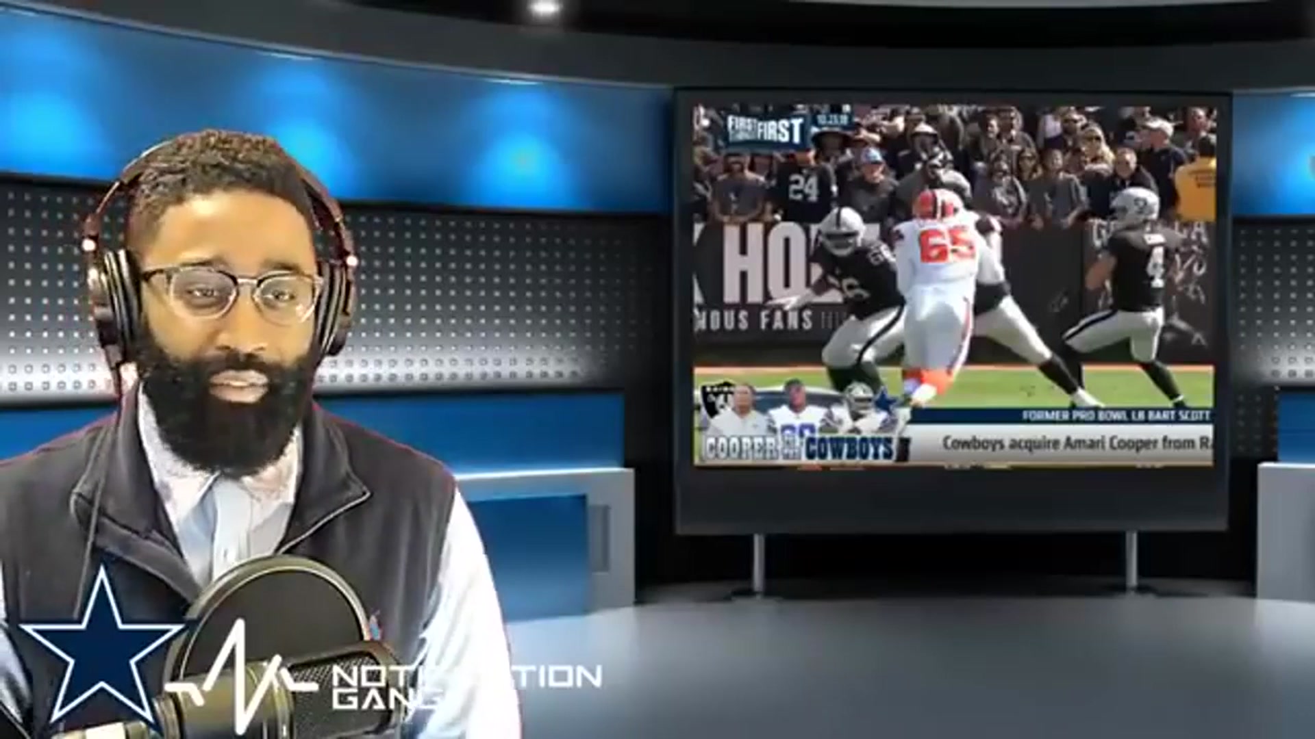 'Video thumbnail for law nation sports: dallas cowboys amari cooper trade review - dak prescott's impact'