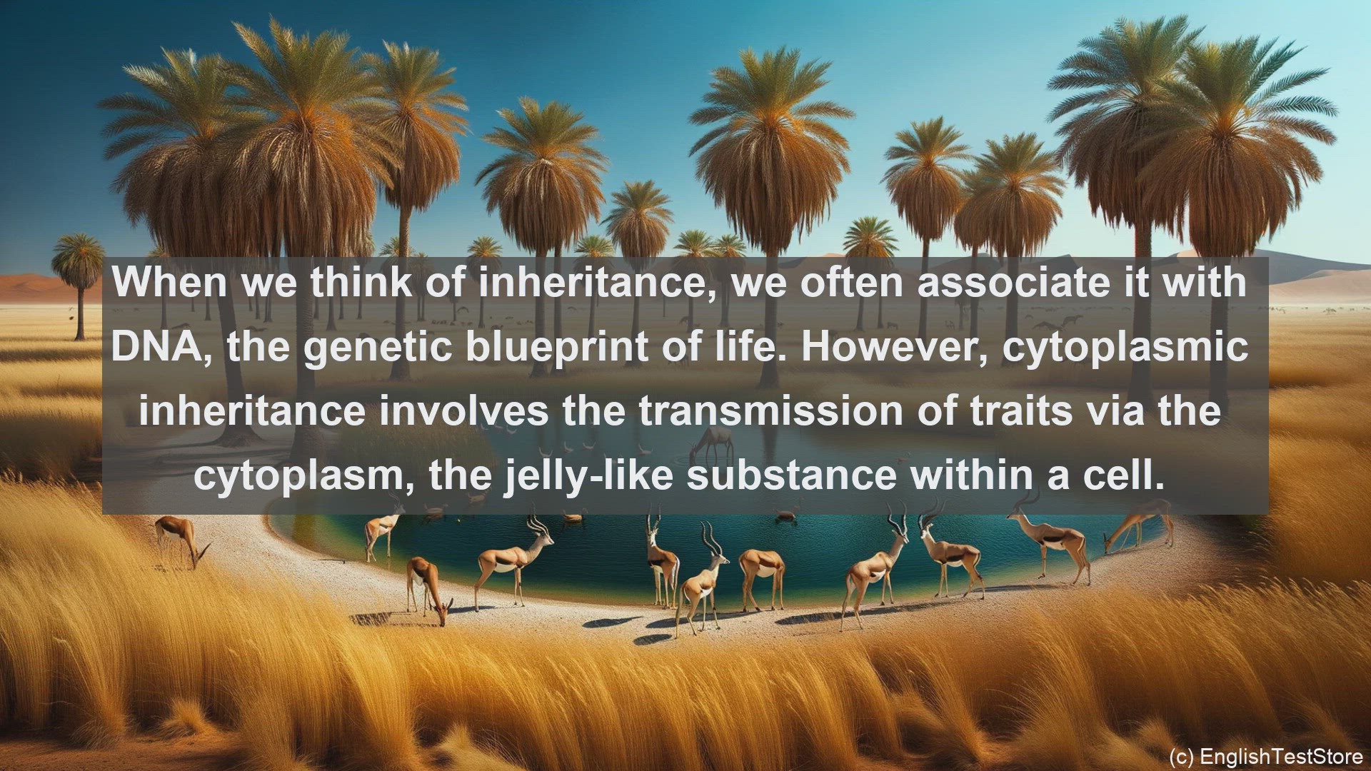 'Video thumbnail for Cytoplasmic inheritance in science  definition and examples'