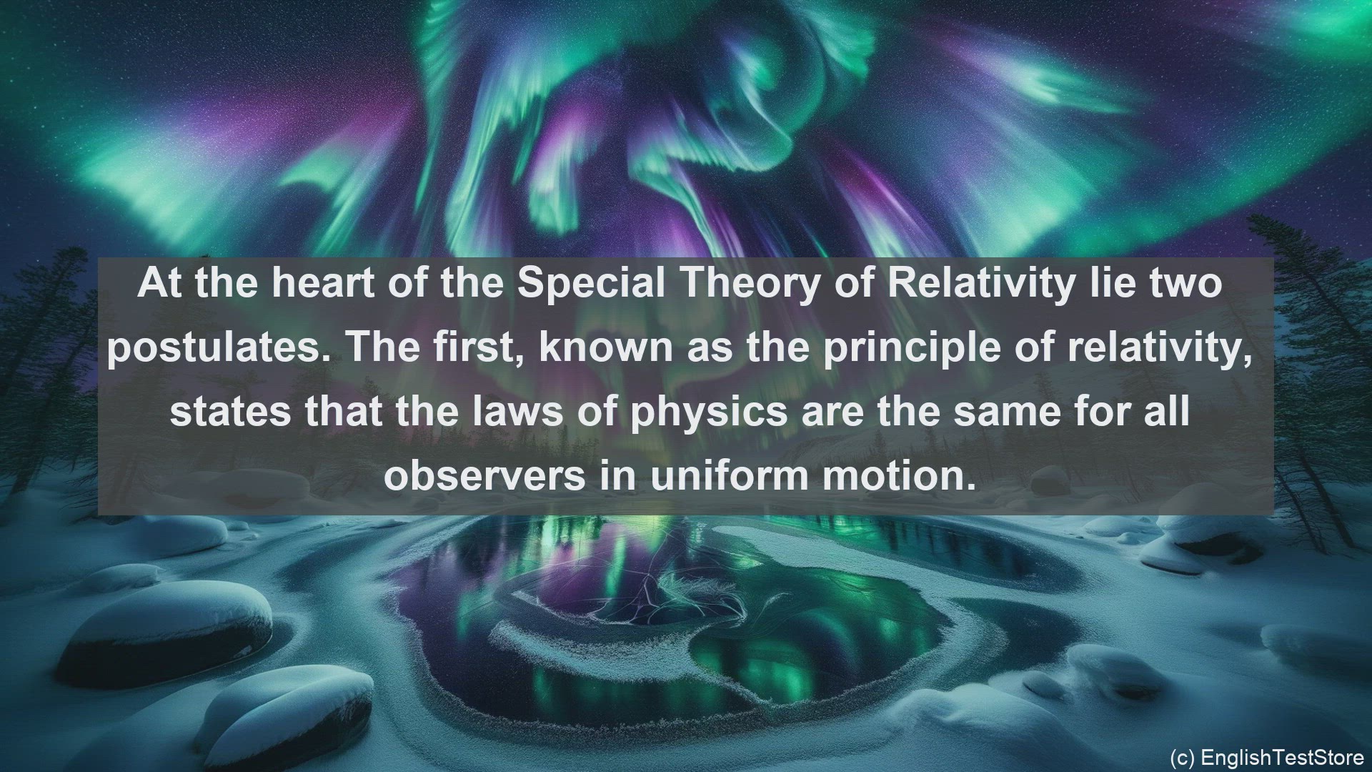 'Video thumbnail for Special theory of relativity in science  definition and examples'