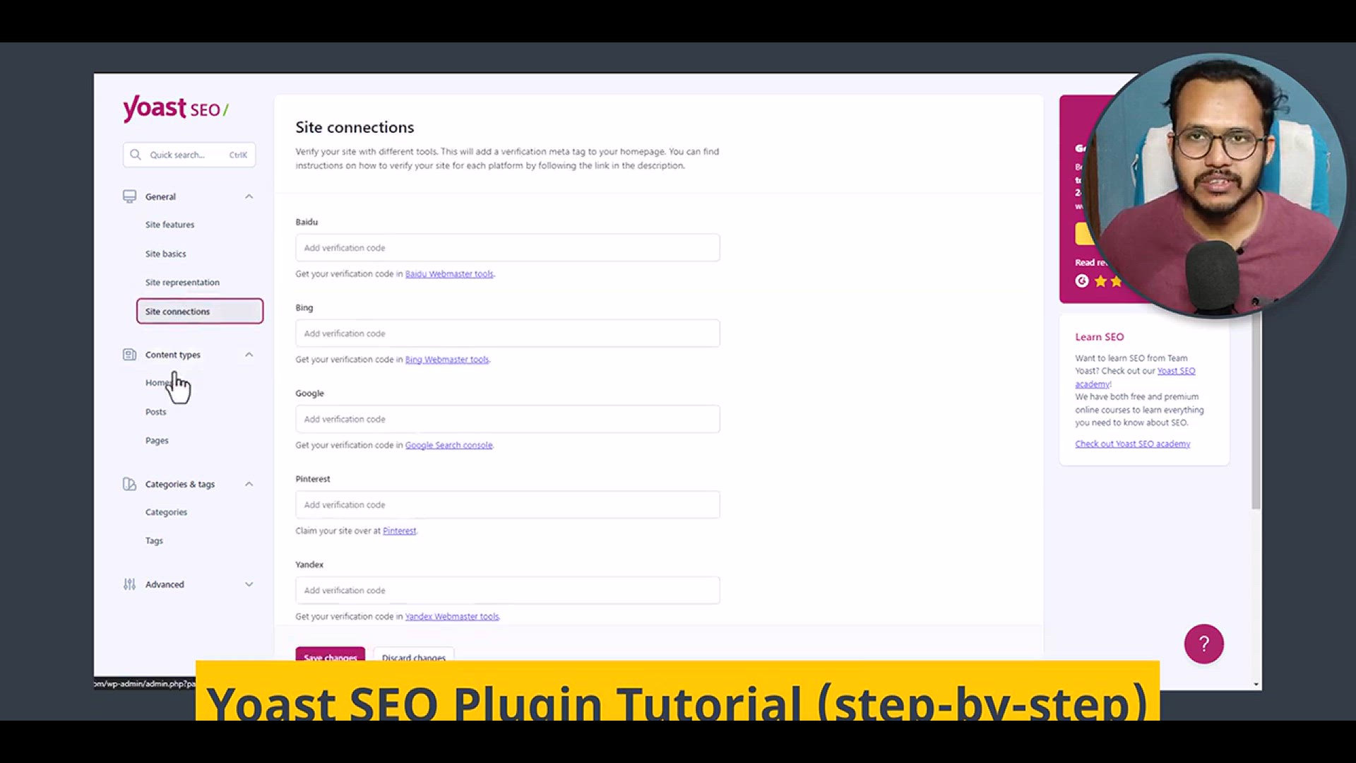 'Video thumbnail for Yoast SEO Tutorial 2023 _ Complete SEO Setup in WordPress'
