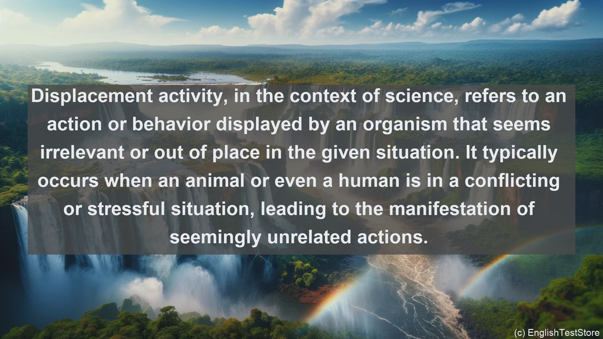 'Video thumbnail for Displacement activity in science  definition and examples'