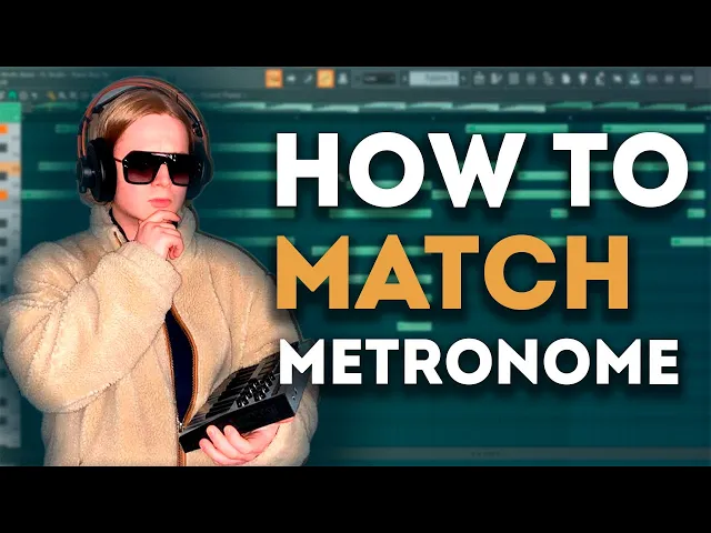Video thumbnail for How To Match Metronome To The Beat In FL Studio