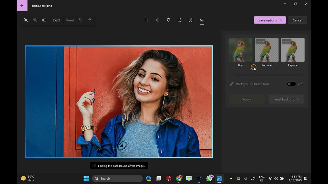 'Video thumbnail for How to Remove or Replace Image Backgrounds in Photos App on Windows 11 | GearUpWindows'