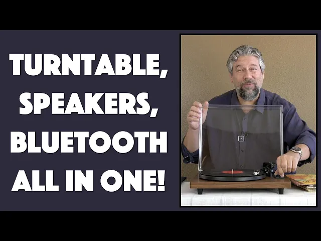 video of: DIGITNOW Hi-Fi LP Record Player Turntable + Speakers Set -- REVIEW