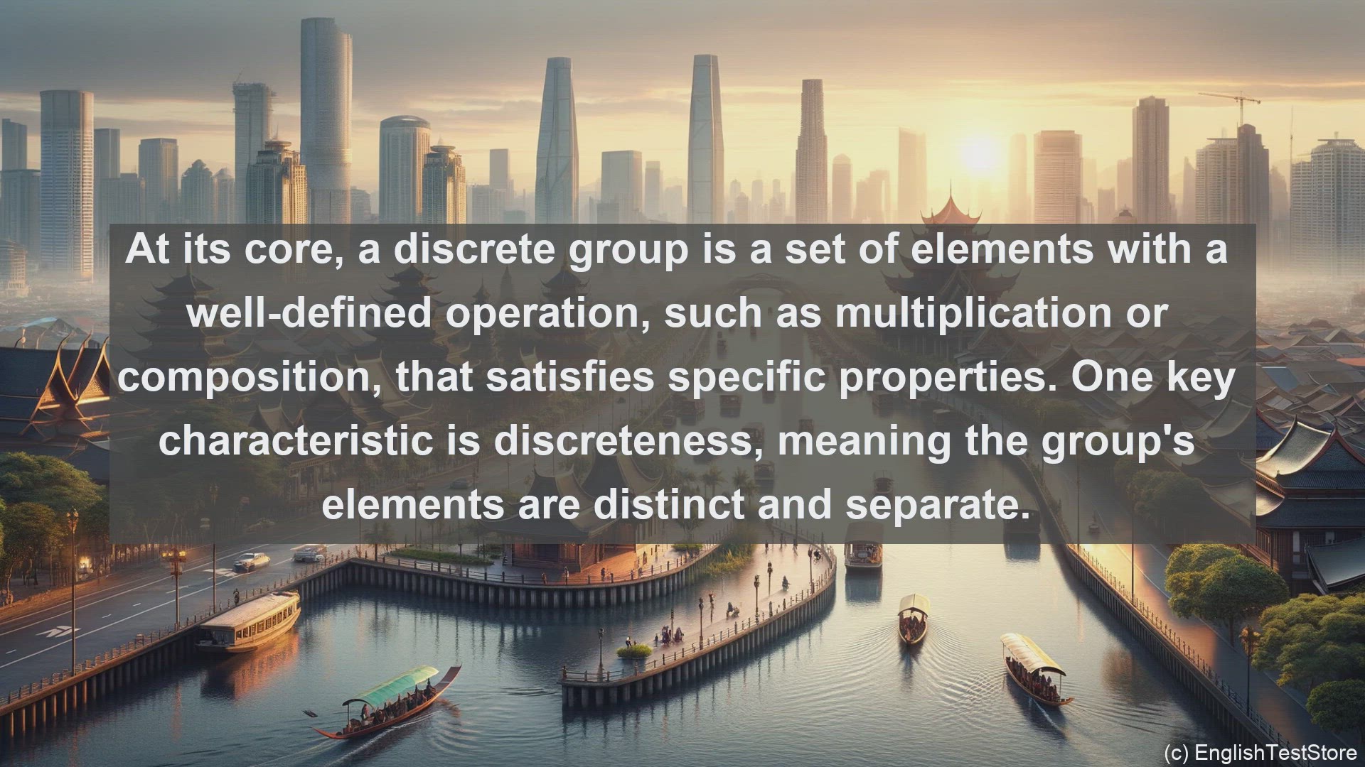 'Video thumbnail for Discrete groups in science  definition and examples'