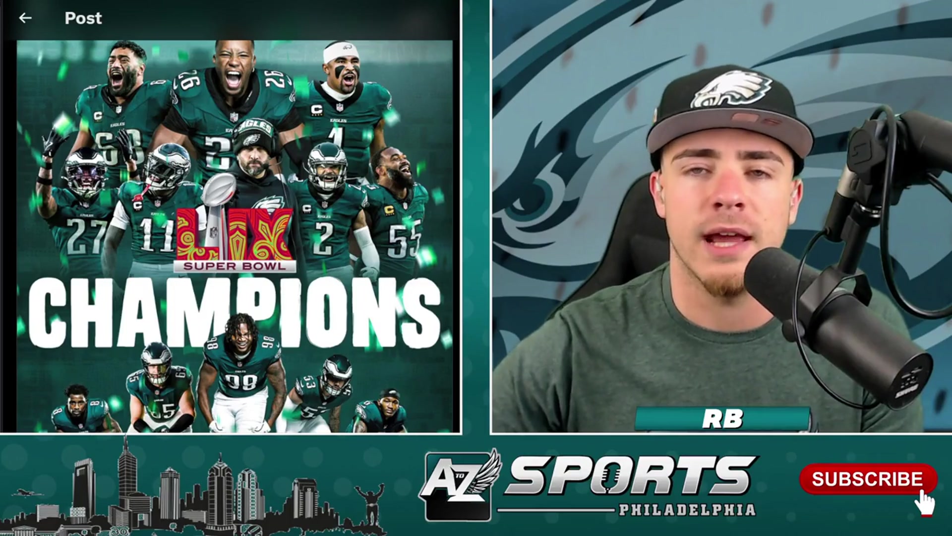 'Video thumbnail for The Eagles Have One Huge ADVANTAGE Over Past Repeat Super Bowl Champs…'