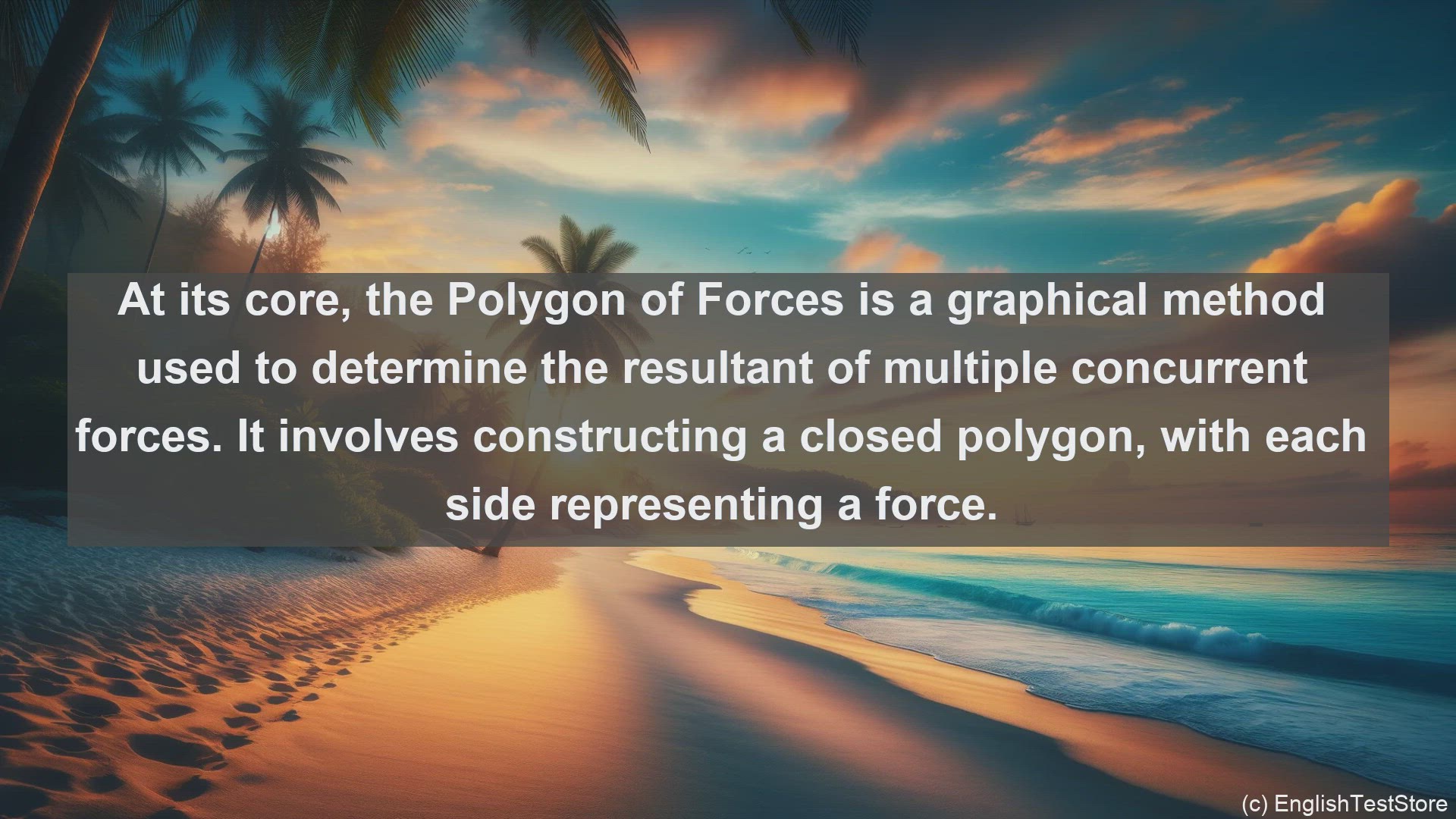 'Video thumbnail for Polygon of forces in science  definition and examples'