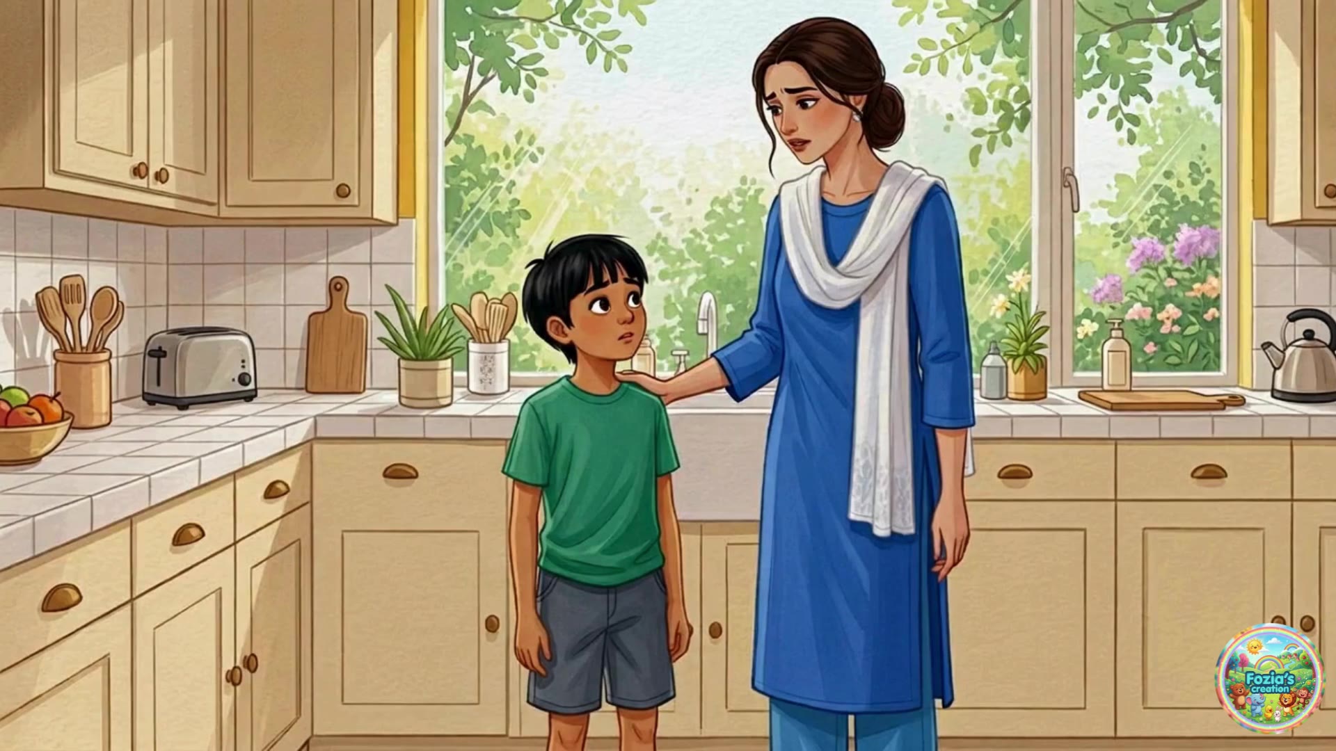 Video thumbnail for Kids Rhyme Nauman's Mother Lesson