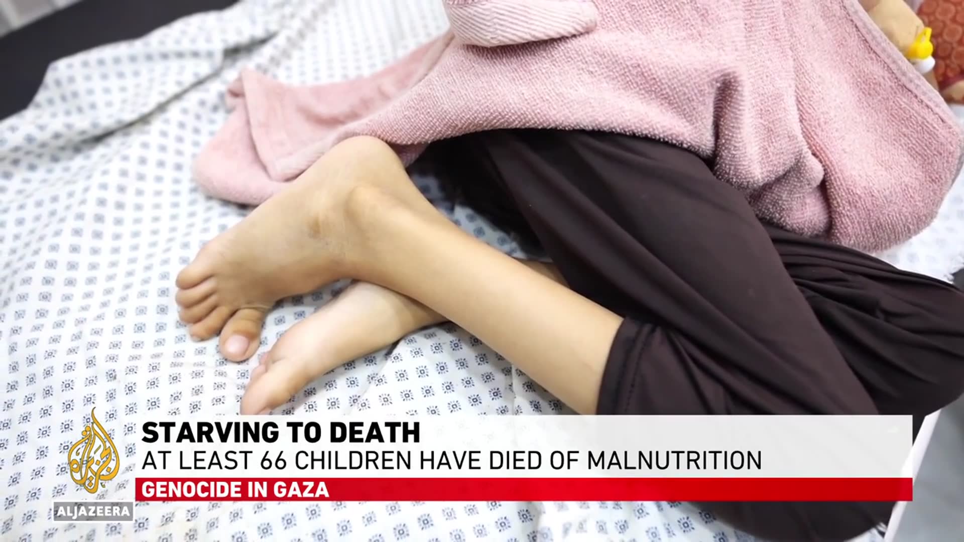 'Video thumbnail for Gaza hunger crisis: Blockade starves children as Israeli gunfire kills food-seeking civilians'
