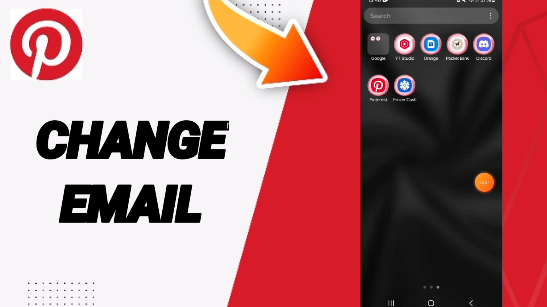 'Video thumbnail for How to Change Your Email on Pinterest'