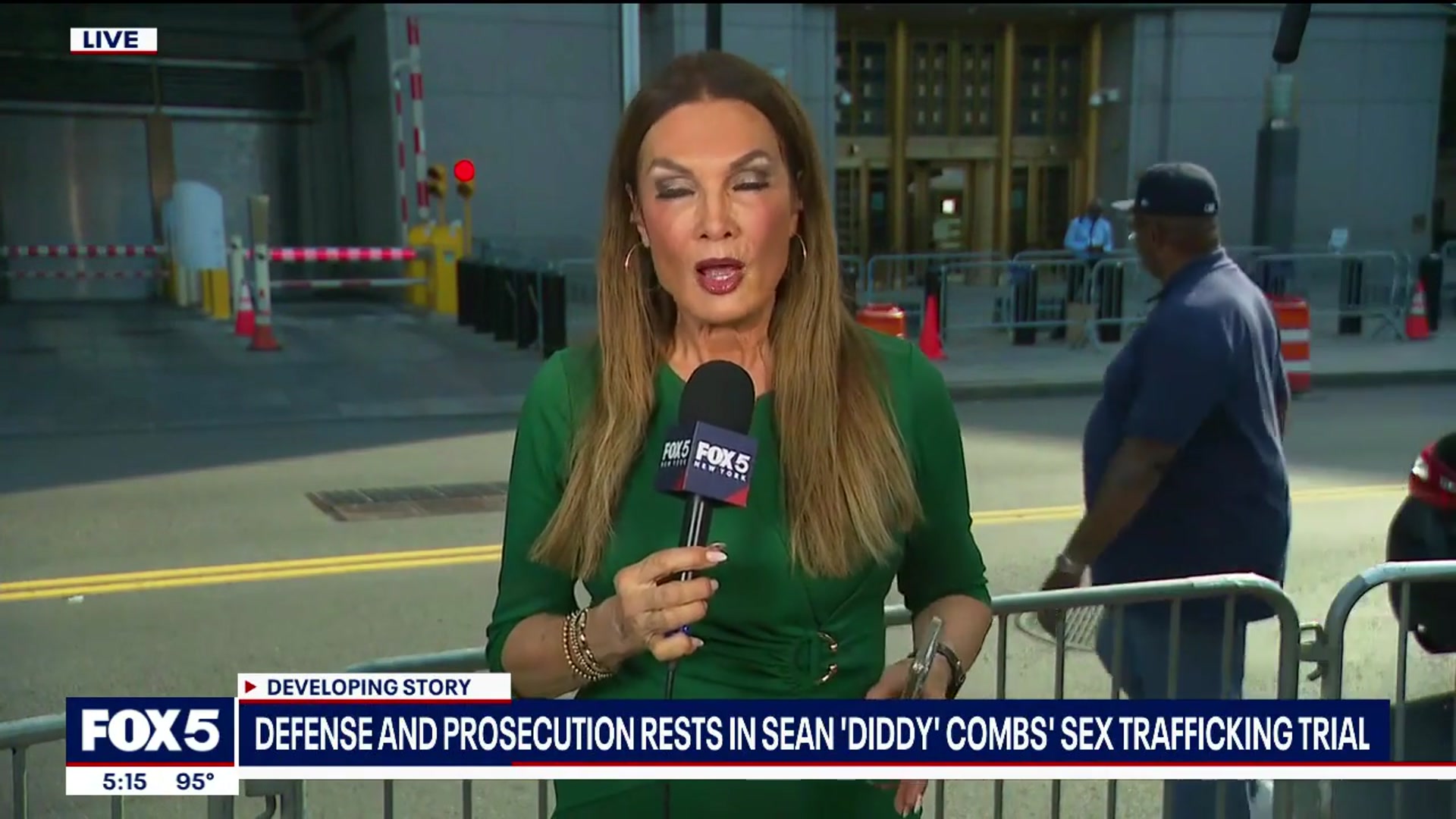 'Video thumbnail for Prosecution and defense both rest in Diddy trial'