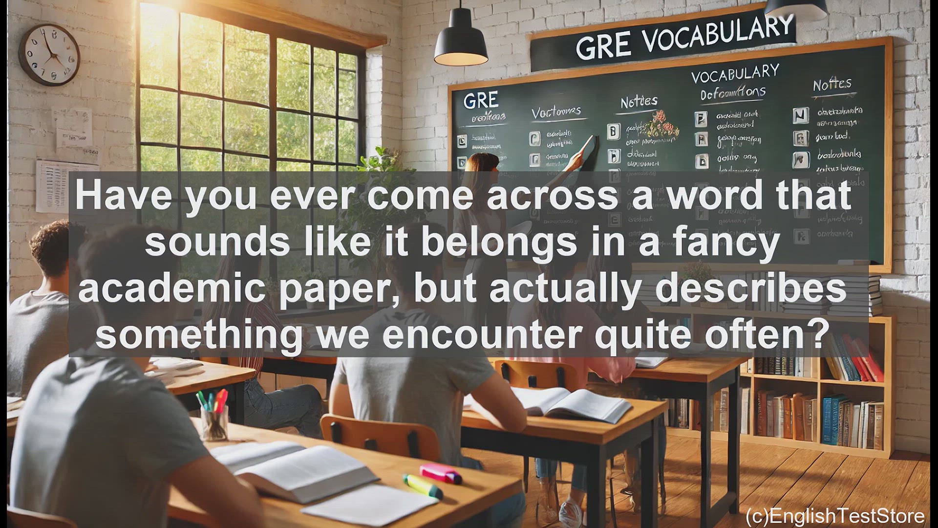 'Video thumbnail for GRE Vocabulary Lesson: Mastering the Sophisticated Word 'Encomiastic''