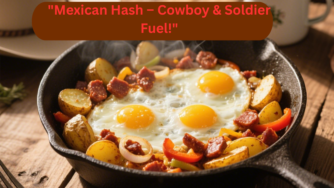 Video thumbnail for The Breakfast That Fed Cowboys & Soldiers | Authentic Mexican Hash Recipe