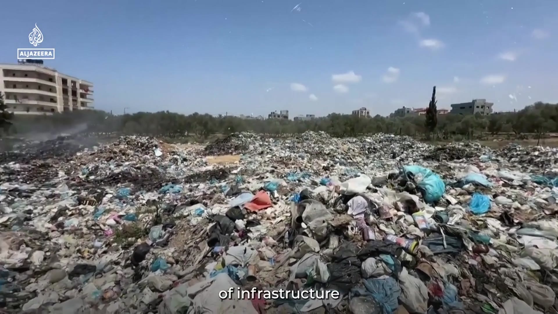 'Video thumbnail for War and waste in Gaza | Bird's Eye View'