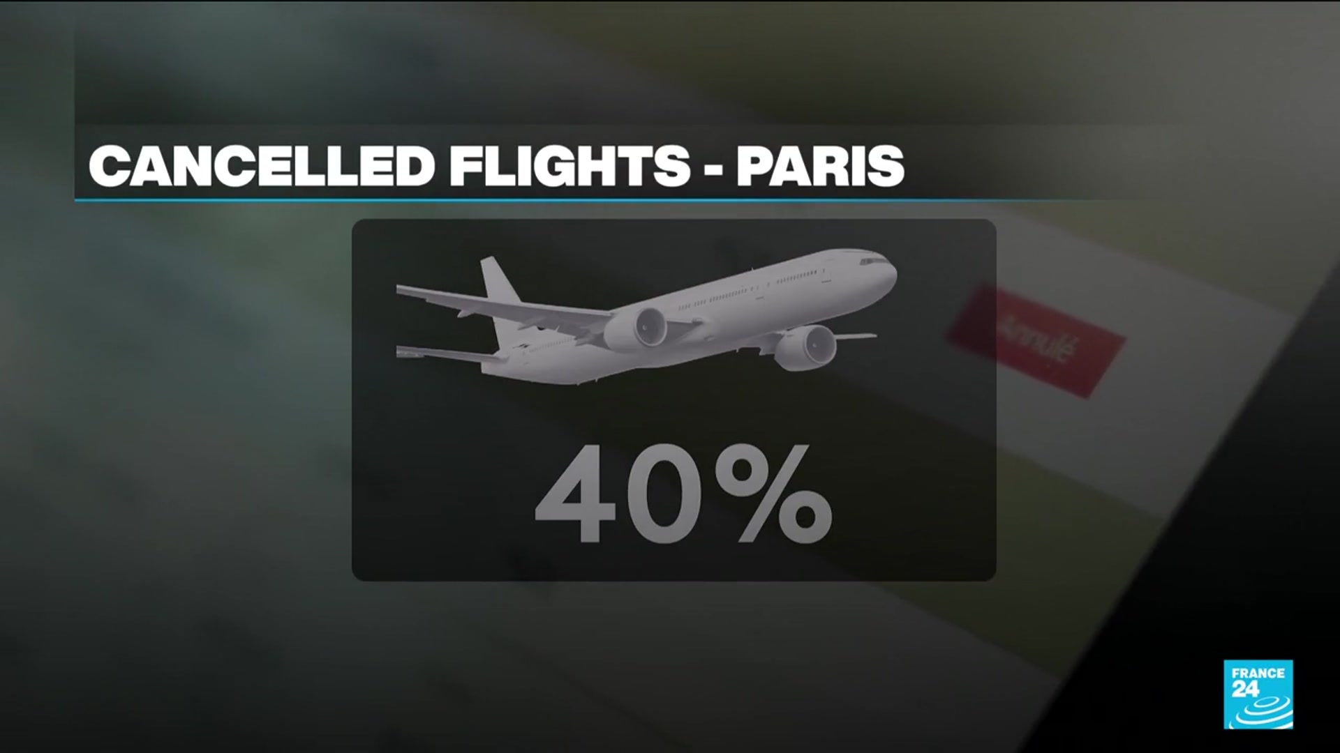 'Video thumbnail for 'Next time, I'll walk': Anger as French air traffic controllers' strike disrupts flights'