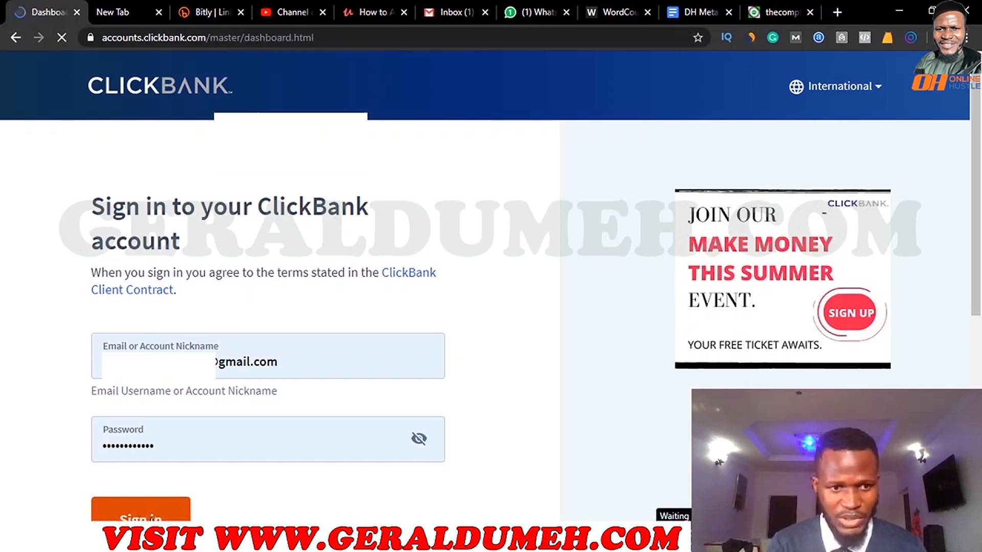 'Video thumbnail for Clickbank Affiliate Marketing 2023 - I Made $11,000 on Clickbank in 2Weeks'
