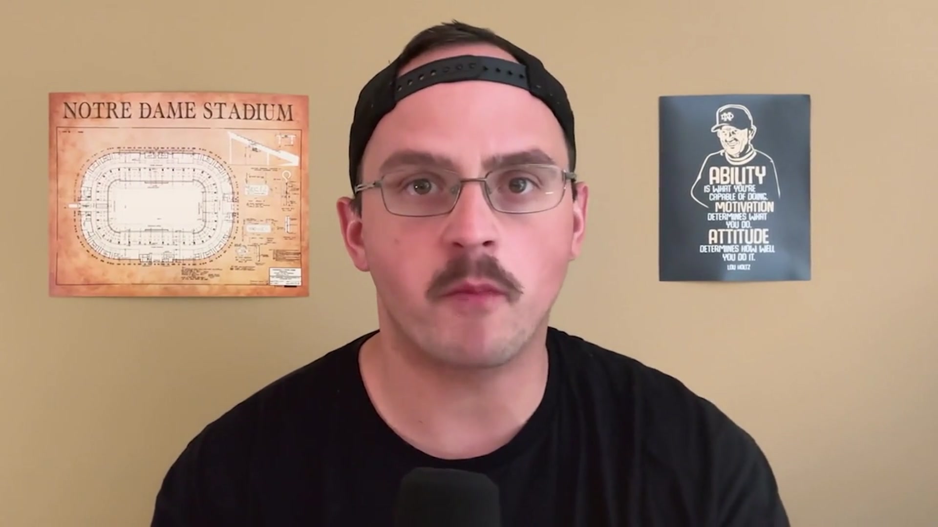 'Video thumbnail for Notre Dame's unique QB recruitment strategy'