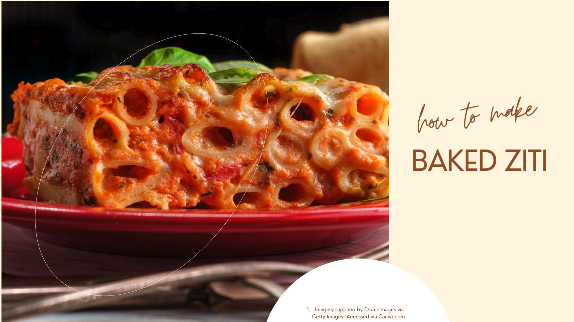 'Video thumbnail for Baked Ziti '