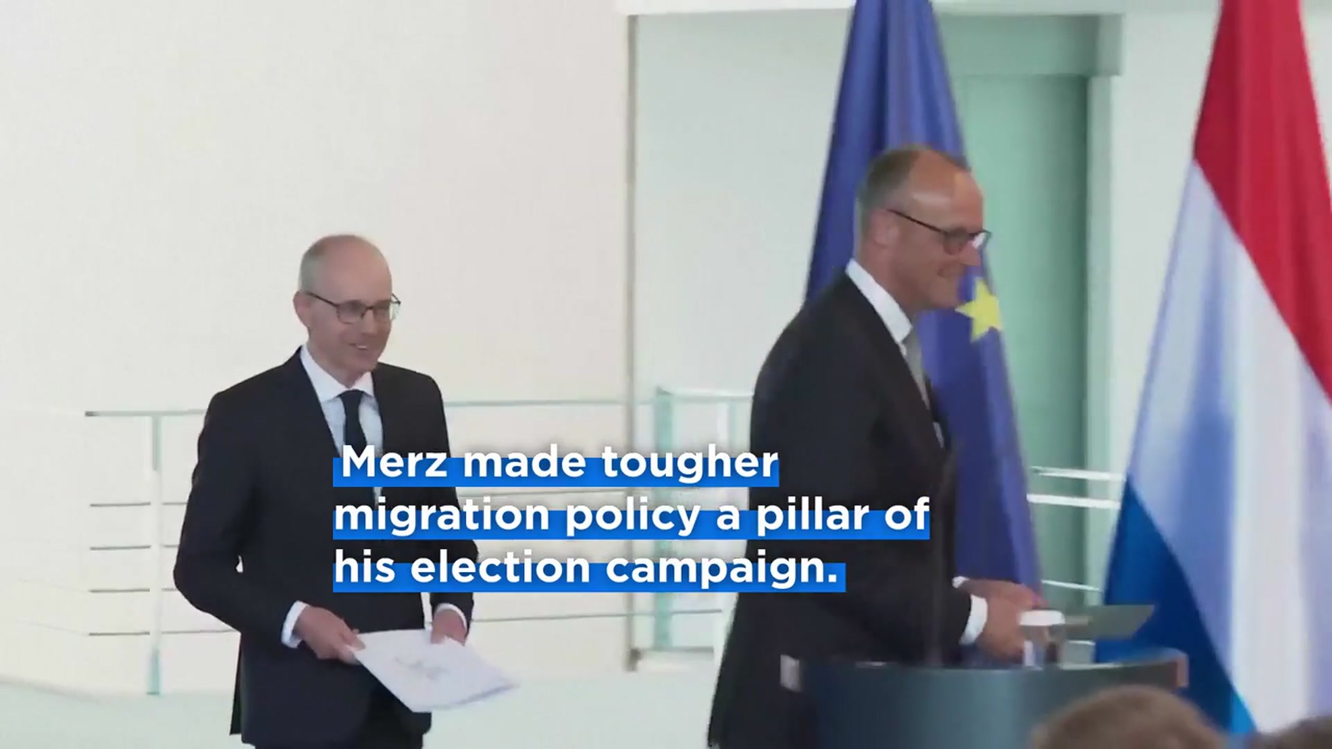 'Video thumbnail for Poland to start temporary border controls with Germany and Lithuania, Tusk says'