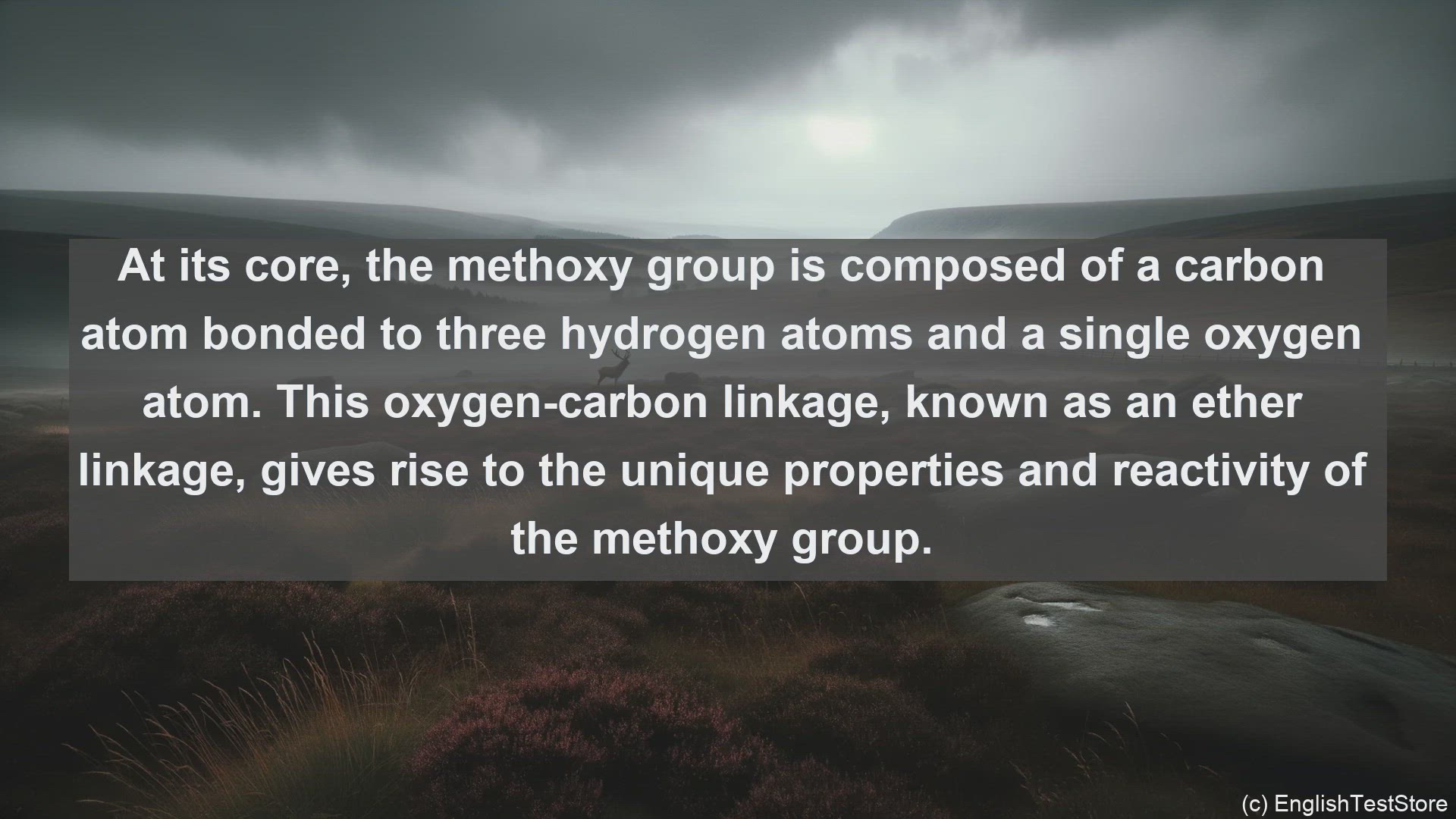 'Video thumbnail for Methoxy group in science  definition and examples'