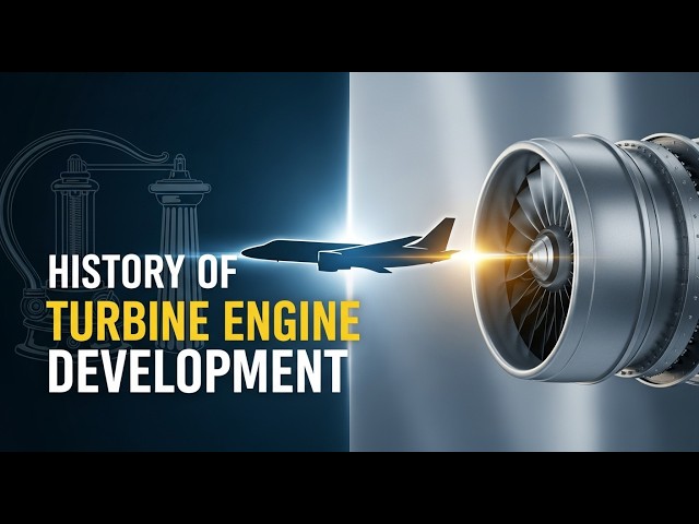 Video thumbnail for The Complete History of Turbine Engines – From Ancient Inventions to Modern Jets