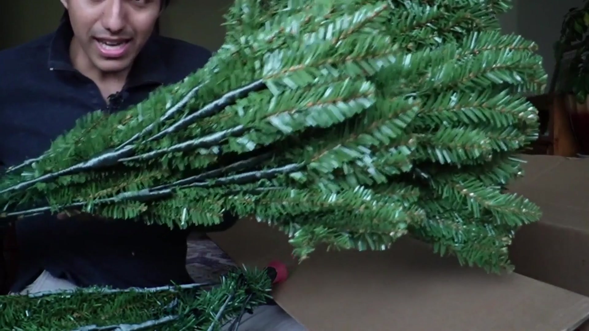 'Video thumbnail for National Tree Company Artificial Christmas Tree 7ft Assembly and Review'