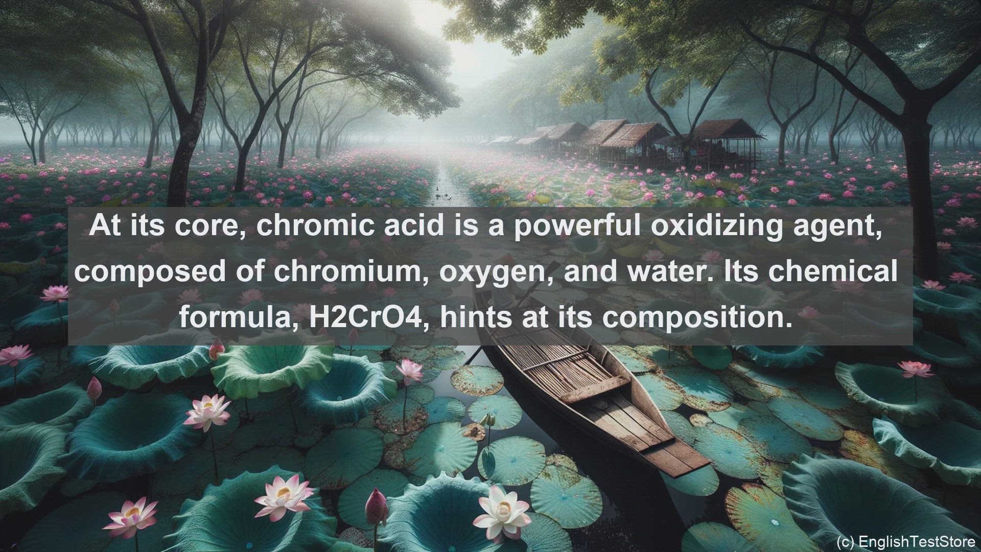 'Video thumbnail for Chromic acid in science  definition and examples'