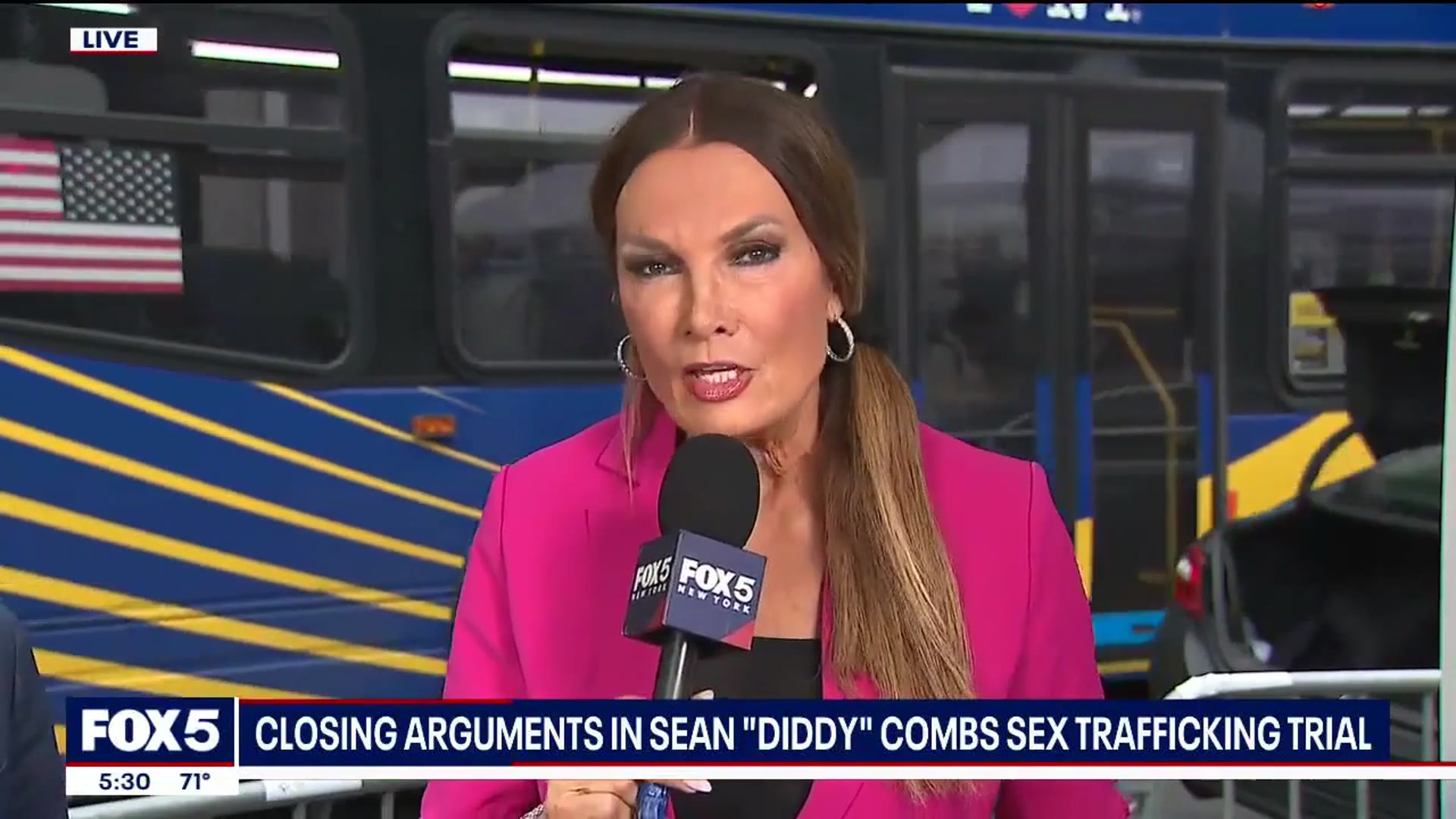 'Video thumbnail for Prosecution delivers lengthy closing argument in Diddy RICO case'