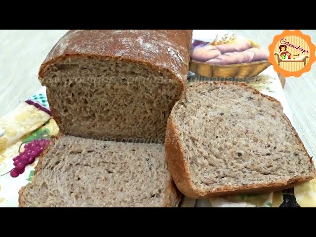 'Video thumbnail for Pão Integral Fofinho com Linhaça Sem Ovo e Sem Leite, Receita Fácil e Econômica'