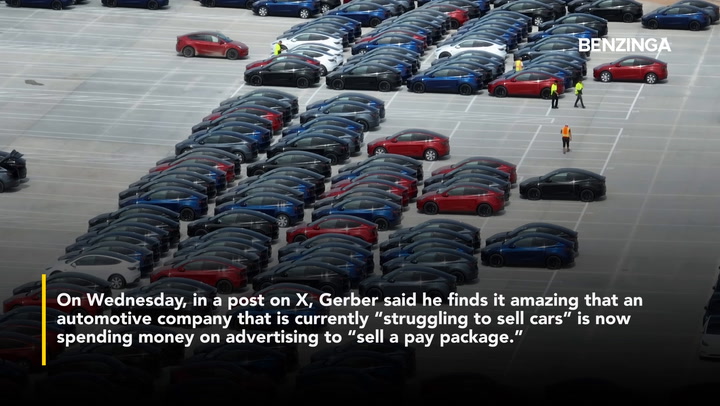 Video thumbnail for Tesla Slammed For Spending Money On Promoting Elon Musk's $1 Trillion Pay Package, While 'Struggling To Sell Cars'