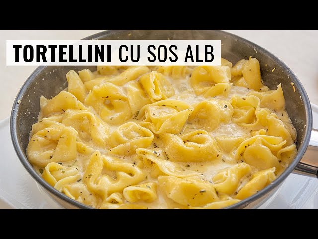 'Video thumbnail for Masa e gata în 15 minute cu rețeta mea de tortellini cu sos alb! ❤'