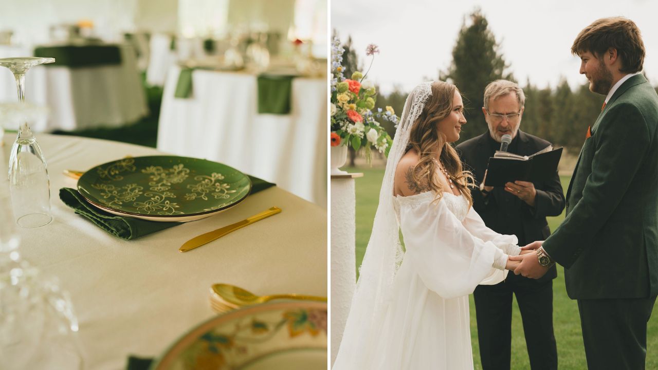 Video thumbnail for Bride Thrifts Entire Wedding With 100s Of Finds