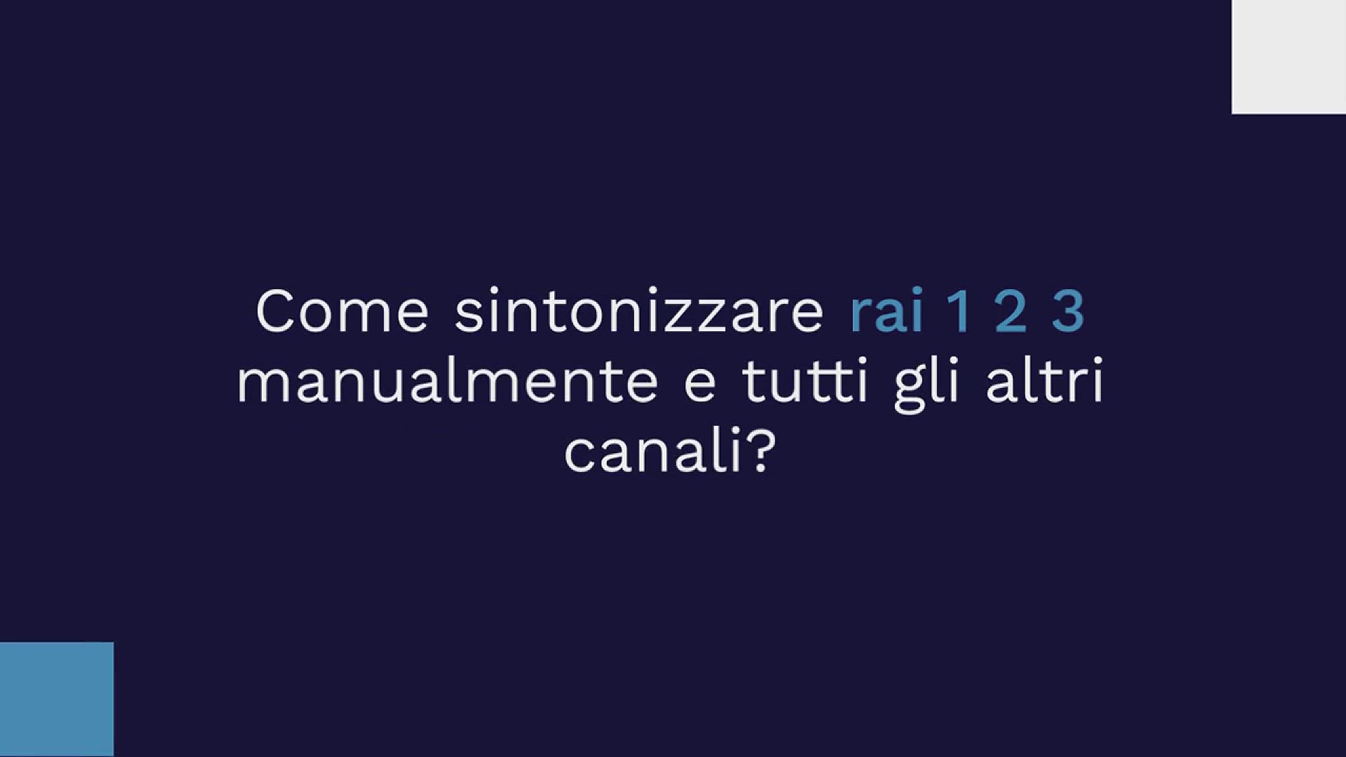 Lista e frequenze canali tv digitale terrestre