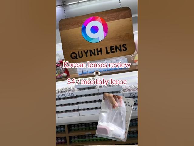 Video thumbnail for Testing Korean Contact Lenses from Quỳnh Lens | Unboxing + Review