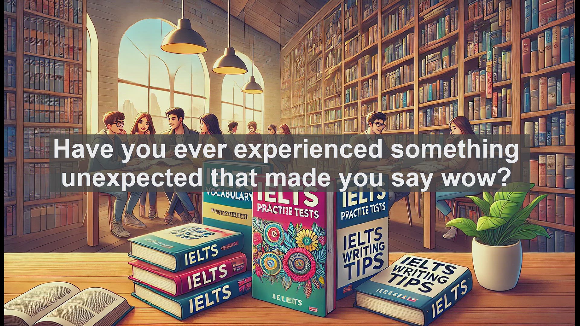 'Video thumbnail for 2500 Must Know IELTS 5.5 Vocabulary - Learn the Word 'Surprising': Describing Unexpected Events in English'