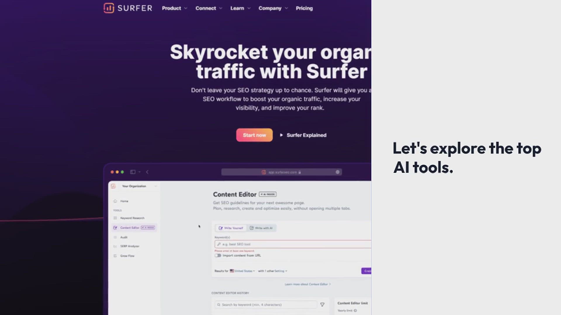 'Video thumbnail for Top 20 AI Tools for Content Creation'