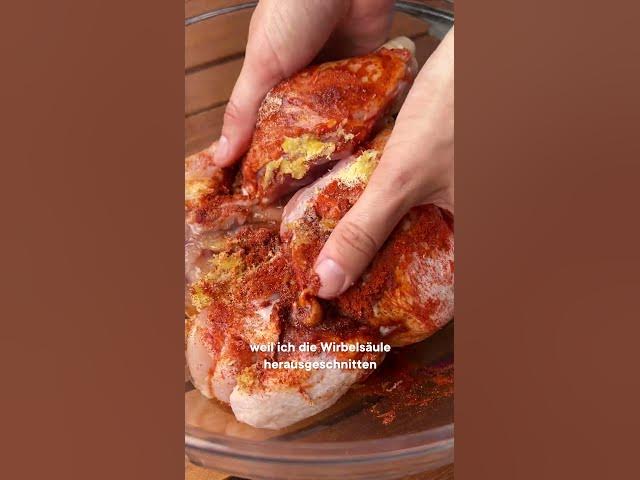 'Video thumbnail for So gelingt dir das perfekte Hähnchen vom Grill! 👀 #shorts'