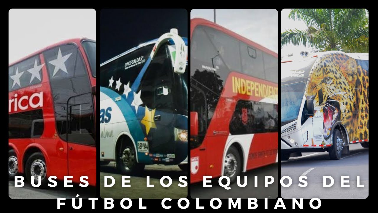 Video thumbnail for Buses de los Equipos del Fútbol Colombiano... ¿Cuáles son los 5 mejores?