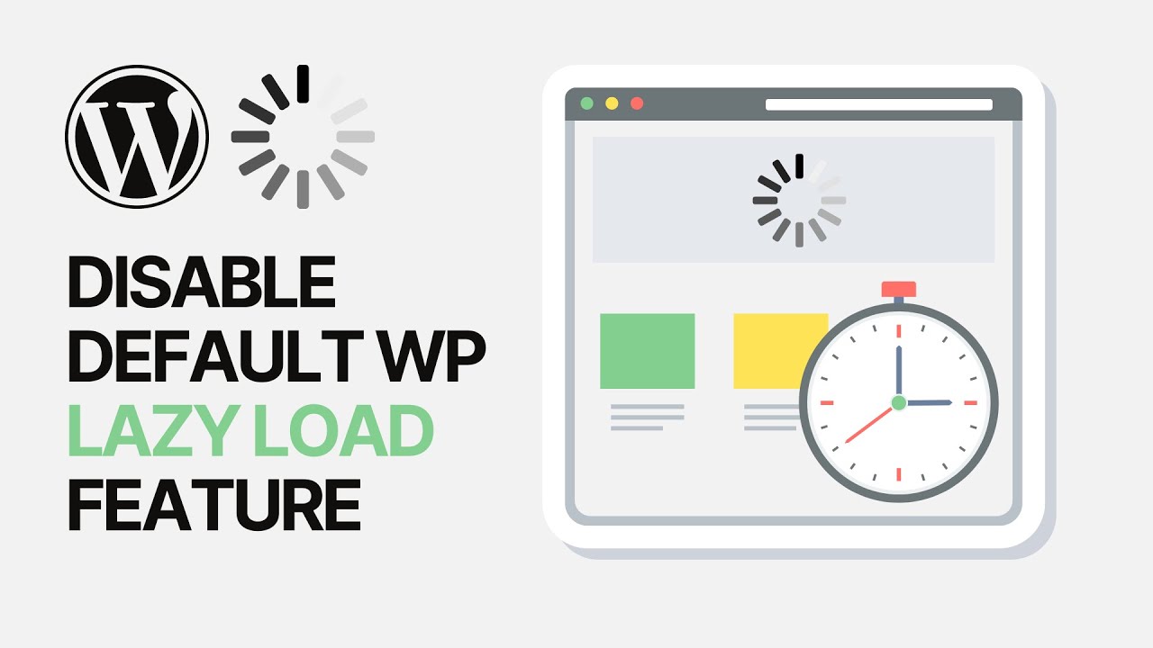 'Video thumbnail for How To Disable Default WordPress Lazy Load Feature Using Custom Code_'