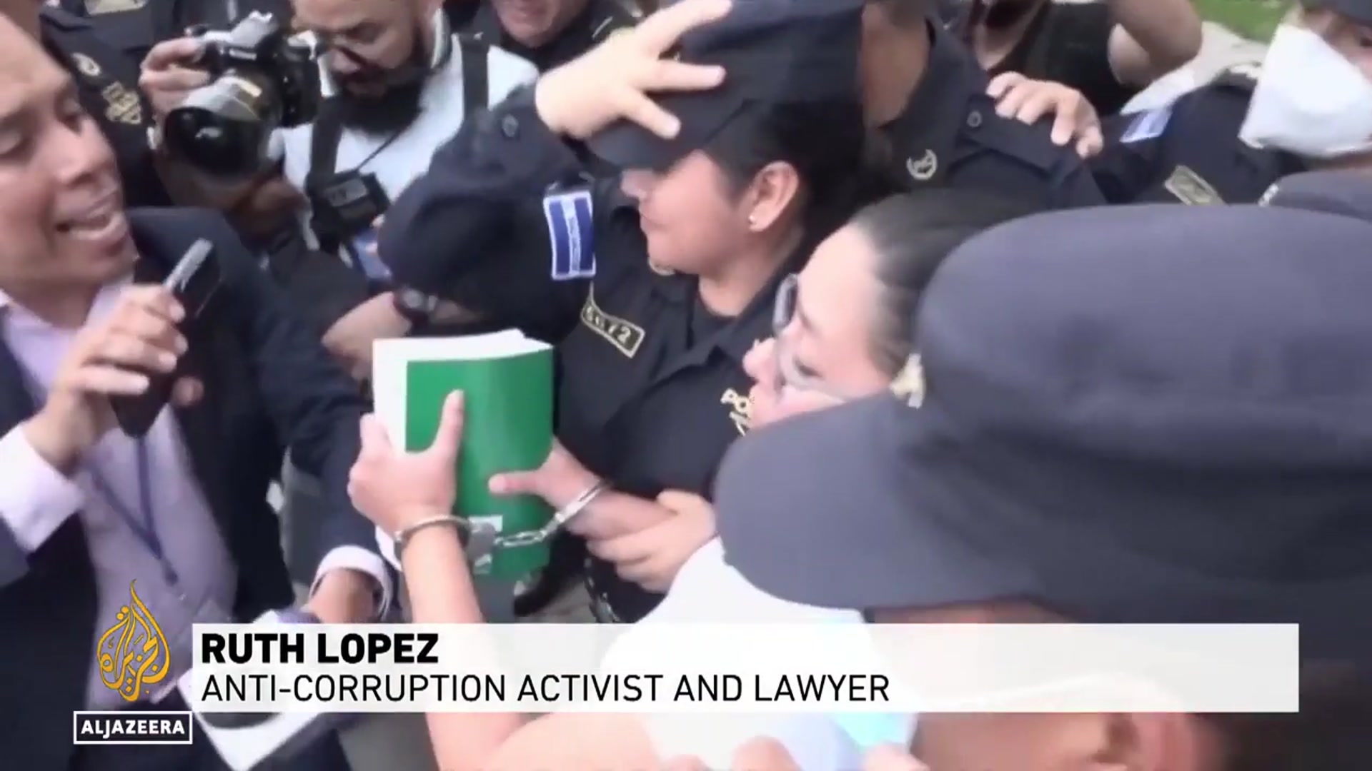 'Video thumbnail for El Salvador lawyer jailed: President accused of cracking down on critics'