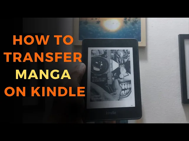 'Video thumbnail for How to Transfer Manga on Kindle'