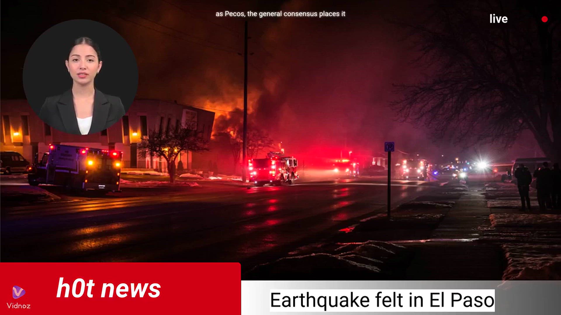 'Video thumbnail for Earthquake Strikes Near El Paso, Felt Across New Mexico & Texas'