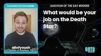 Video thumbnail for allofyoush's job on the Death Star? Janitor. A necessary job!