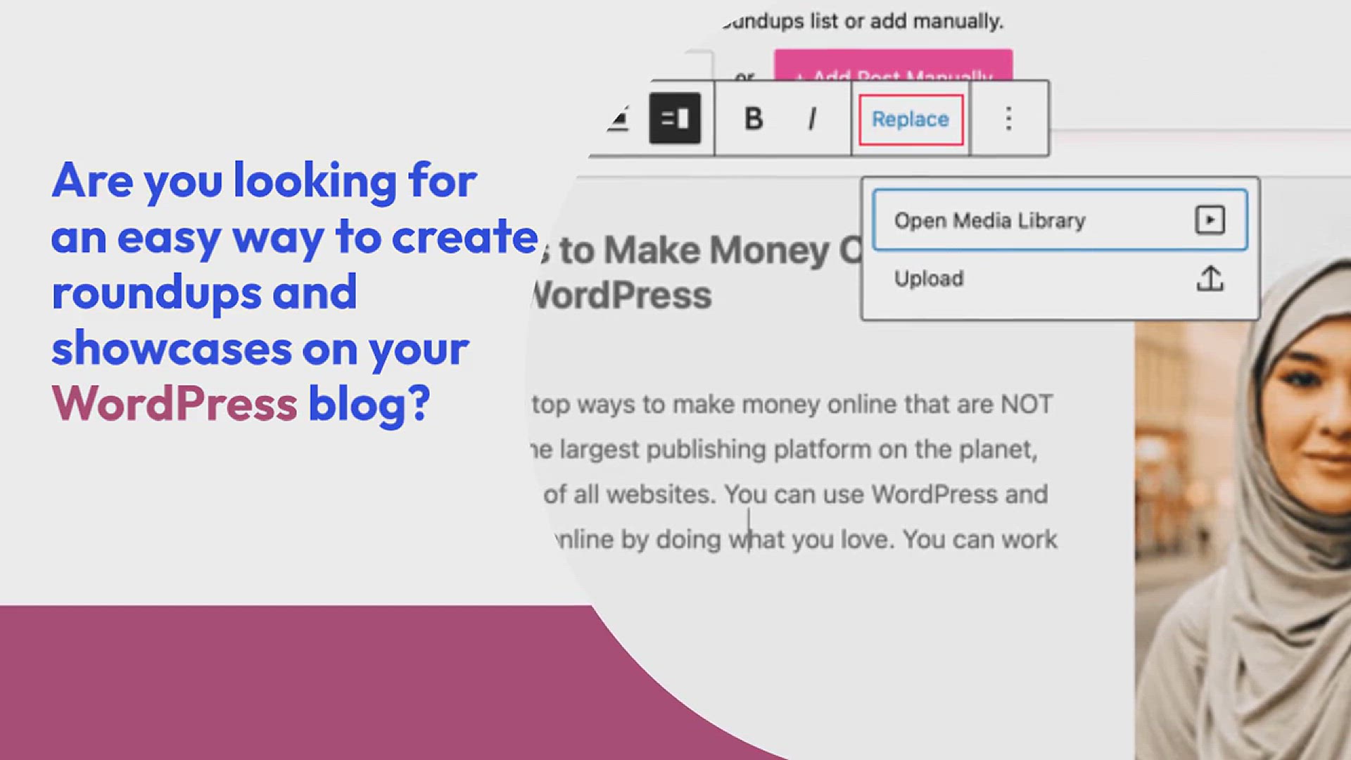 'Video thumbnail for How to Create a Roundup Post in WordPress (The Easy Way)'