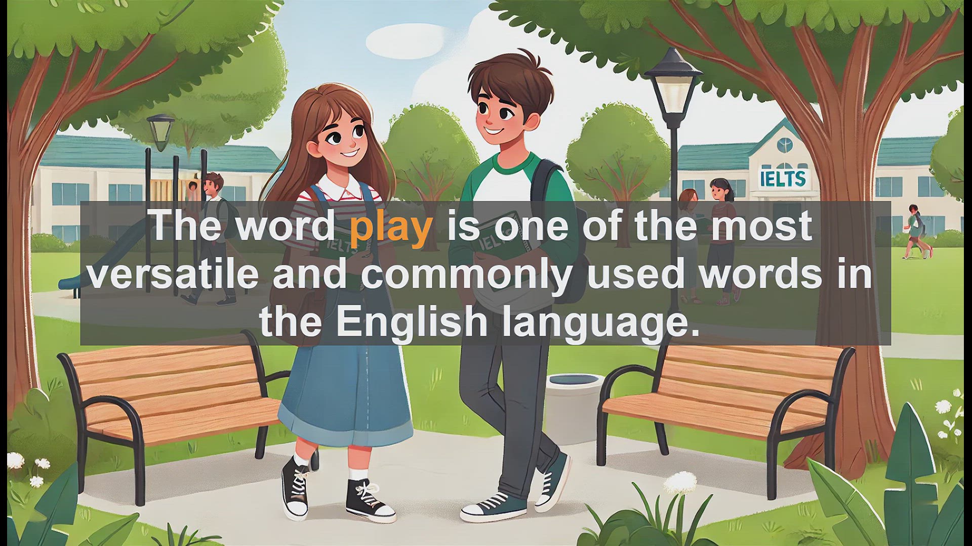 'Video thumbnail for 2500 Must Know IELTS 5.5 Vocabulary - Understanding the Word 'Play' for IELTS Success'
